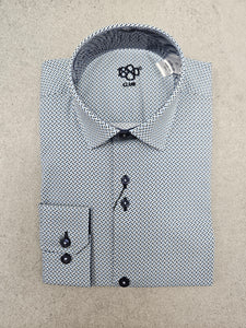 1880 Club Boys Aqua Blue Shirt