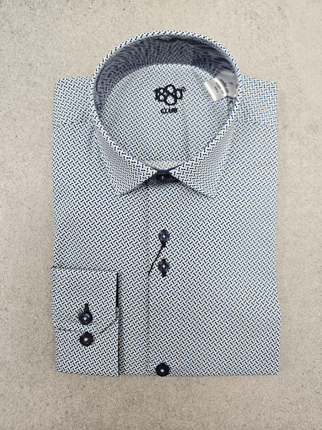 1880 Club Boys Aqua Blue Shirt