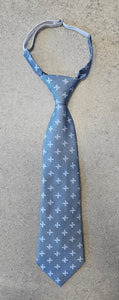 One Varones Boys Pale Blue Tie