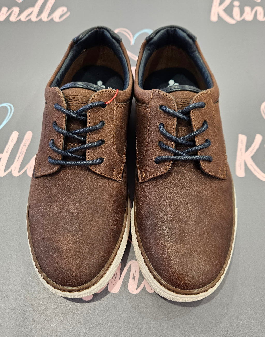Tommy Bowe Sparrow Boys Shoes:- Camel