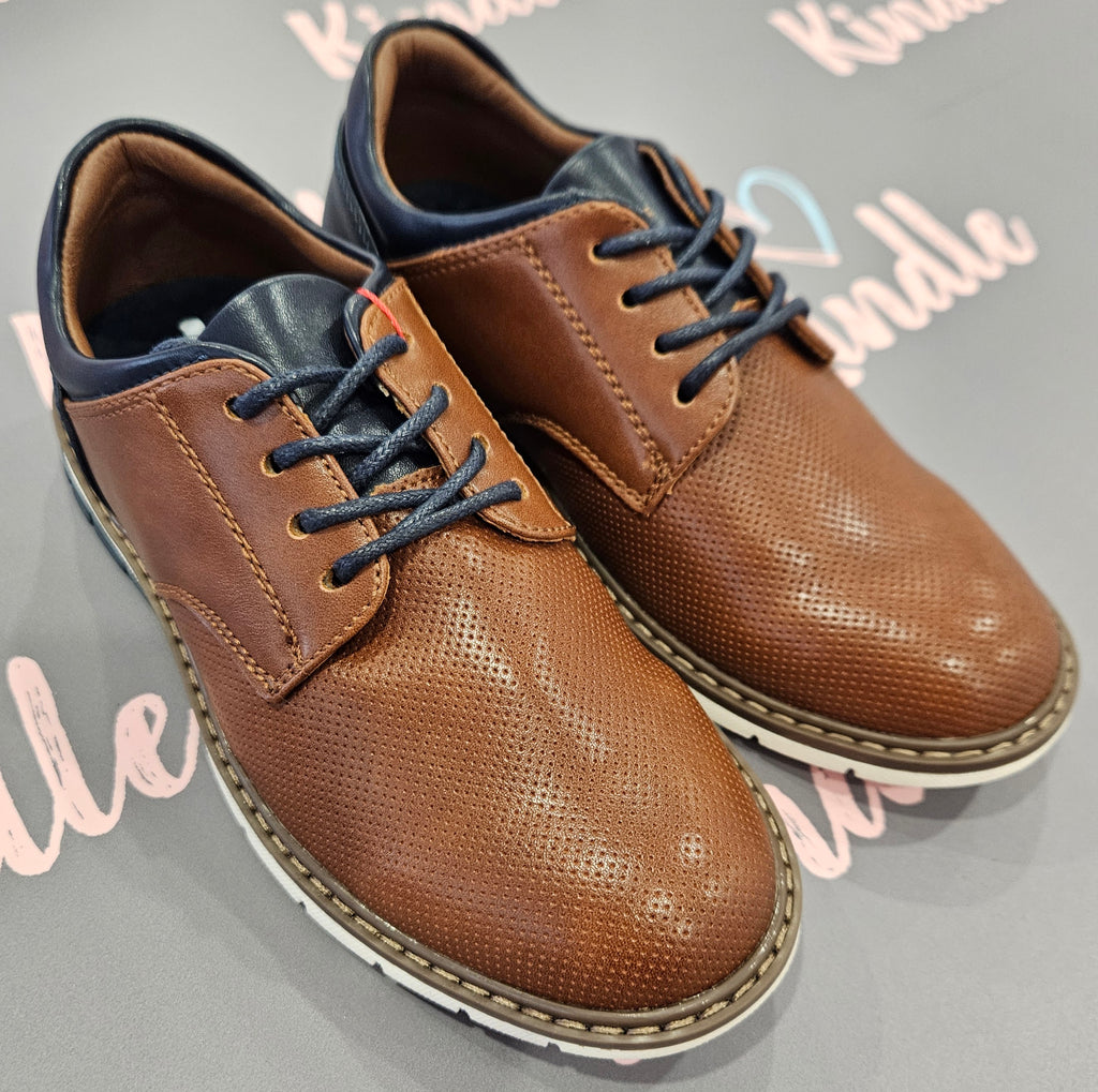 Tommy Bowe Walker Boys Shoes:- Camel