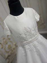Load image into Gallery viewer, Isabella Girls White Communion Dress:- IS26340
