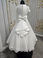 Load image into Gallery viewer, Isabella Girls White Communion Dress:- IS26340
