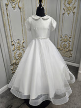 Load image into Gallery viewer, Isabella Girls White Communion Dress:- IS26300
