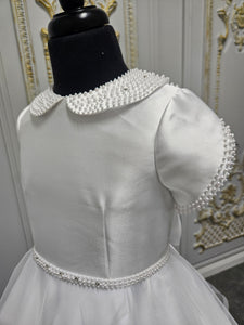 Isabella Girls White Communion Dress:- IS26300
