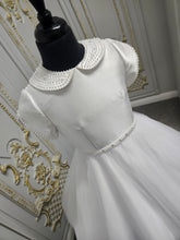 Load image into Gallery viewer, Isabella Girls White Communion Dress:- IS26300
