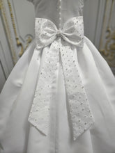 Load image into Gallery viewer, COMMUNION DRESS KINDLE EXCLUSIVE Sweetie Pie Girls White Communion Dress:-KD584

