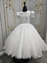 Load image into Gallery viewer, COMMUNION DRESS KINDLE EXCLUSIVE Sweetie Pie Girls White Communion Dress:-KD586
