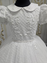 Load image into Gallery viewer, COMMUNION DRESS KINDLE EXCLUSIVE Sweetie Pie Girls White Communion Dress:-KD586
