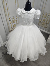 Load image into Gallery viewer, COMMUNION DRESS KINDLE EXCLUSIVE Sweetie Pie Girls White Communion Dress:-KD586

