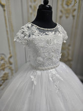 Load image into Gallery viewer, COMMUNION DRESS KINDLE EXCLUSIVE Sweetie Pie Girls White Communion Dress:-KD578
