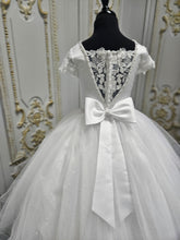Load image into Gallery viewer, COMMUNION DRESS KINDLE EXCLUSIVE Sweetie Pie Girls White Communion Dress:-KD578

