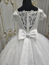Load image into Gallery viewer, COMMUNION DRESS KINDLE EXCLUSIVE Sweetie Pie Girls White Communion Dress:-KD578
