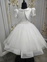 Load image into Gallery viewer, COMMUNION DRESS Isabella Girls White Communion Dress IS26380 EXCLUSIVE TO KINDLE

