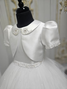 COMMUNION DRESS Isabella Girls White Communion Dress IS26380 EXCLUSIVE TO KINDLE