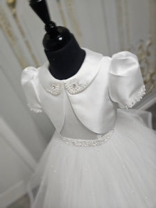COMMUNION DRESS Isabella Girls White Communion Dress IS26380 EXCLUSIVE TO KINDLE