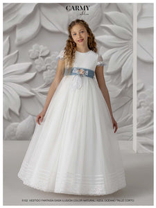 Carmy Girls Holy Communion Dress:- 5102 Ivory