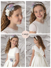 Load image into Gallery viewer, Carmy Girls Holy Communion Dress:- 5304 EPM White
