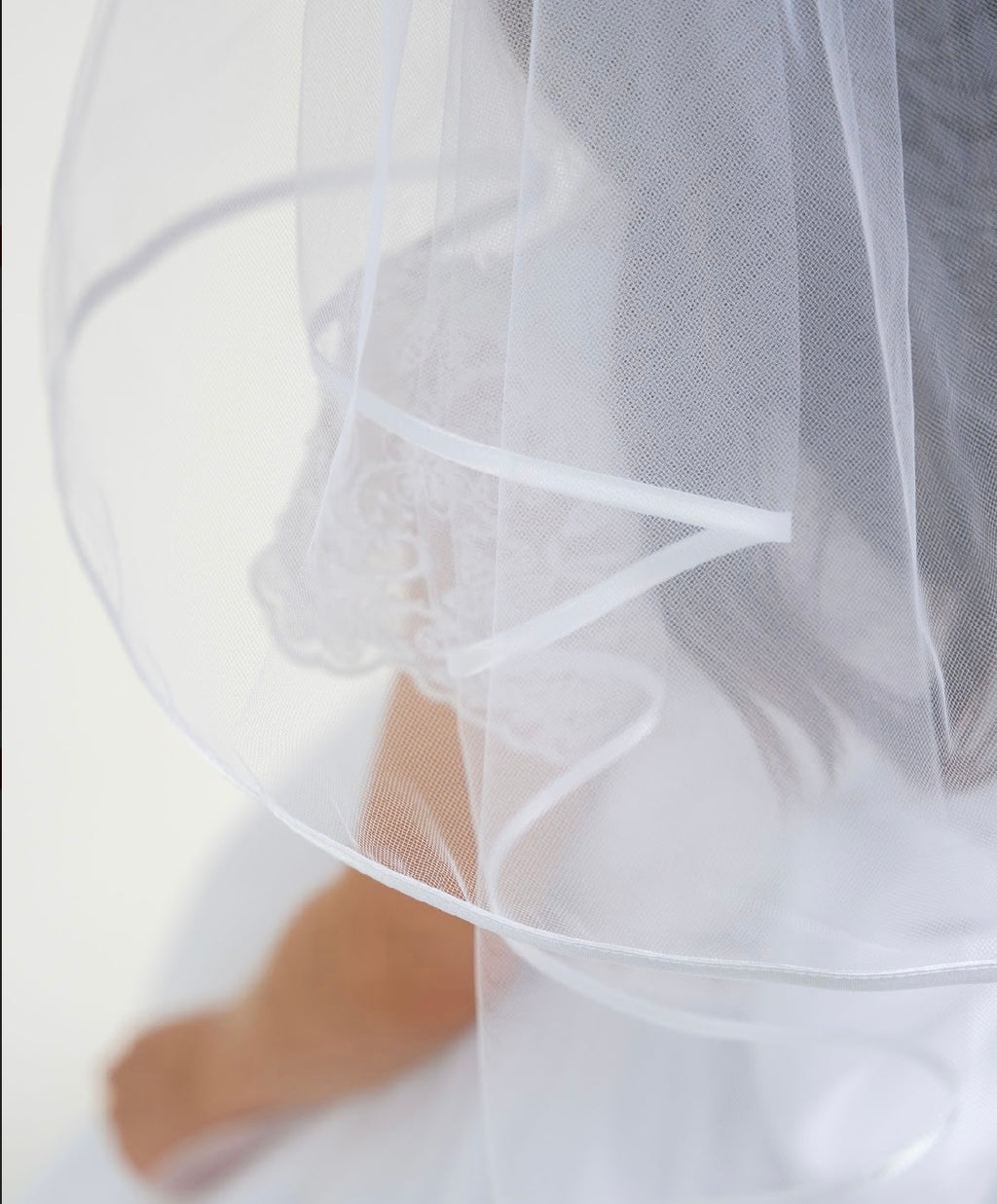 Sweetie Pie Girls White Communion Veil :- V002