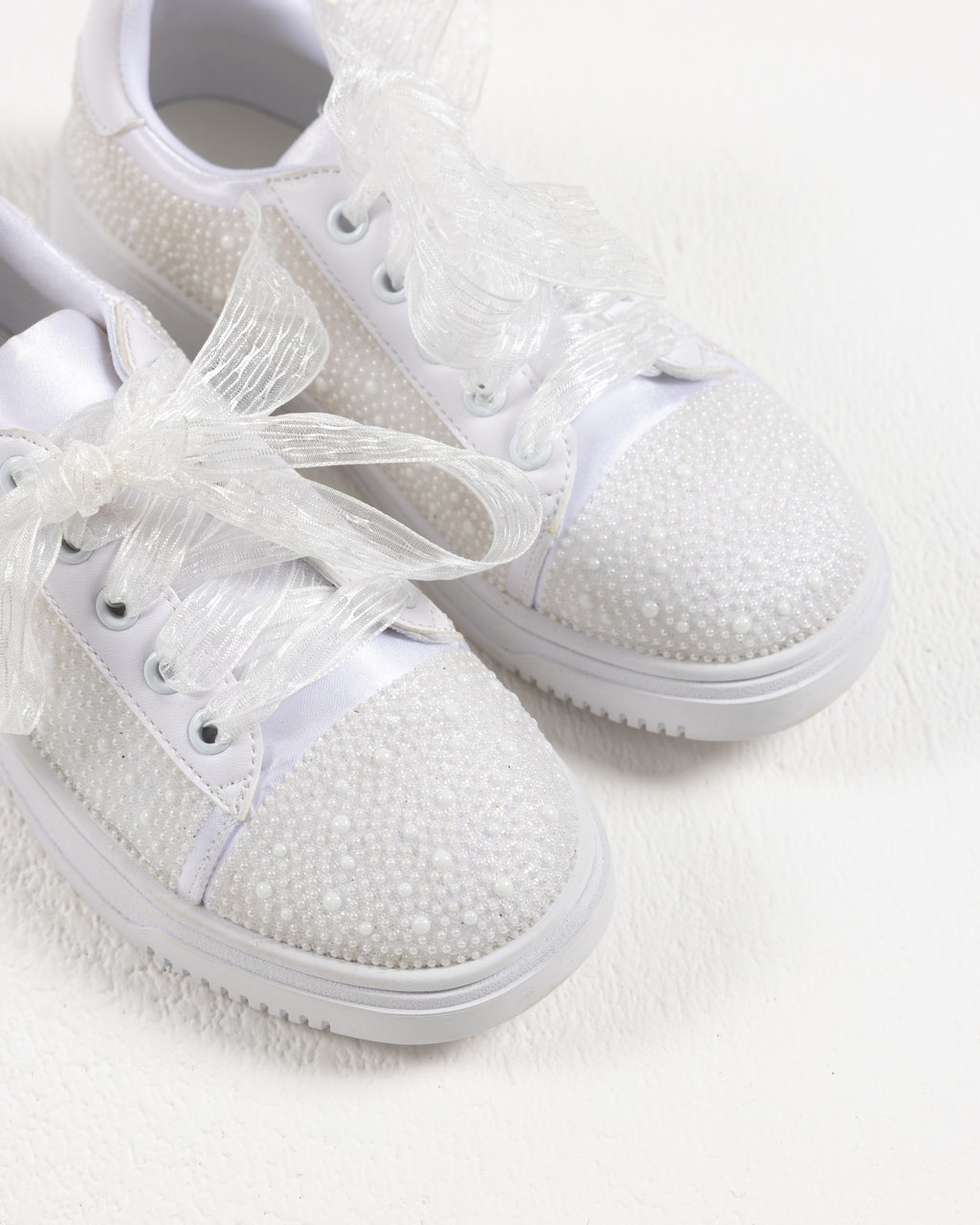SALE SHOES Sweeties By Sweetie Pie Girls White Sneaker Shoes:- Diana Flats