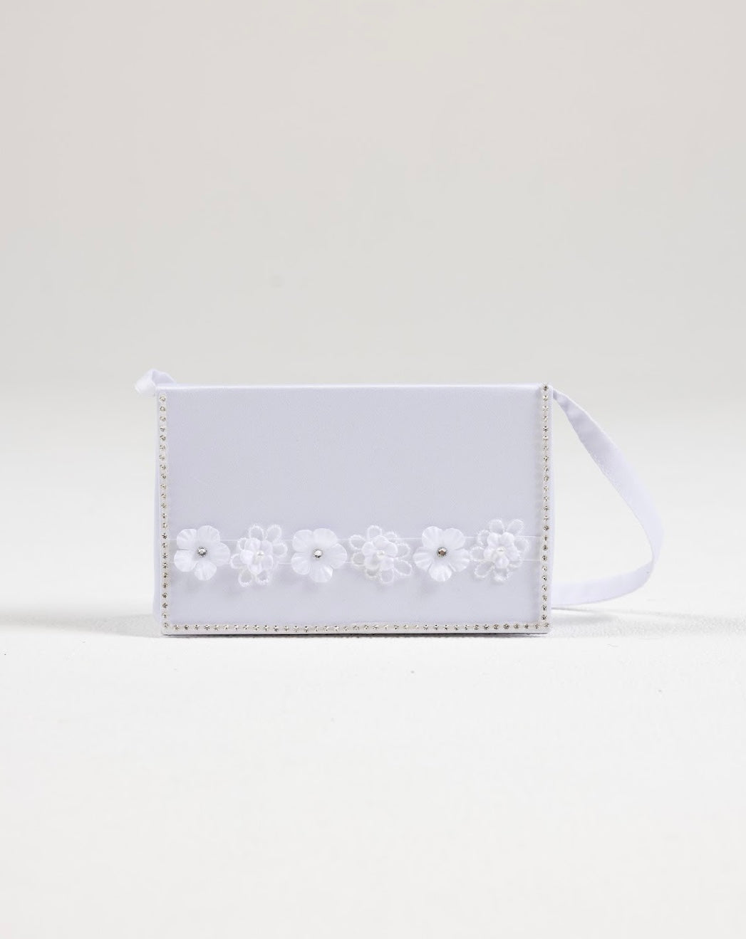 Sweetie Pie Girls White Communion Bag:- B4