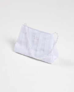 Sweetie Pie Girls White Communion Bag:- B1