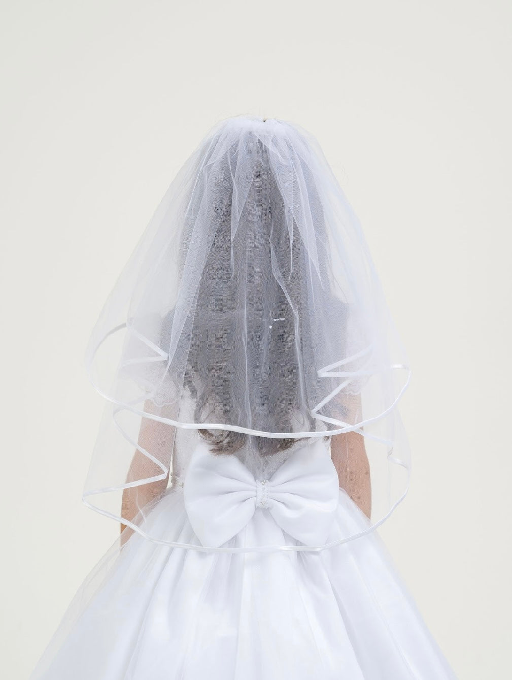 Sweetie Pie Girls White Communion Veil :- V002