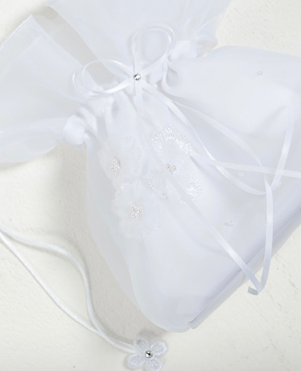 Sweetie Pie Girls White Communion Bag:- B2