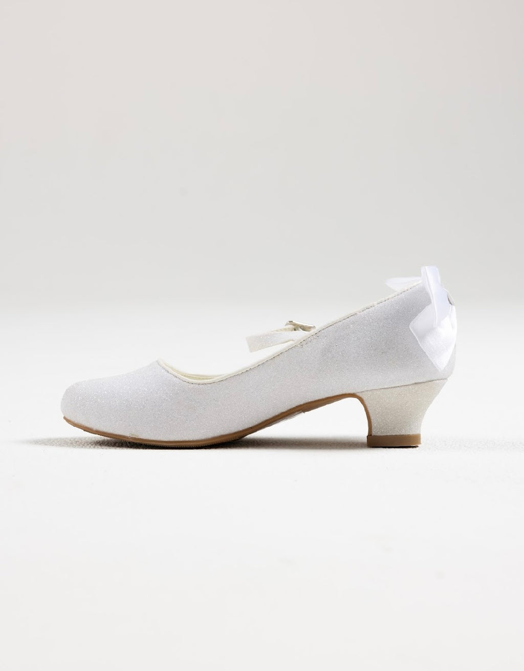 SALE SHOES Sweeties By Sweetie Pie Girls White Shoes:- SW6134 Heels