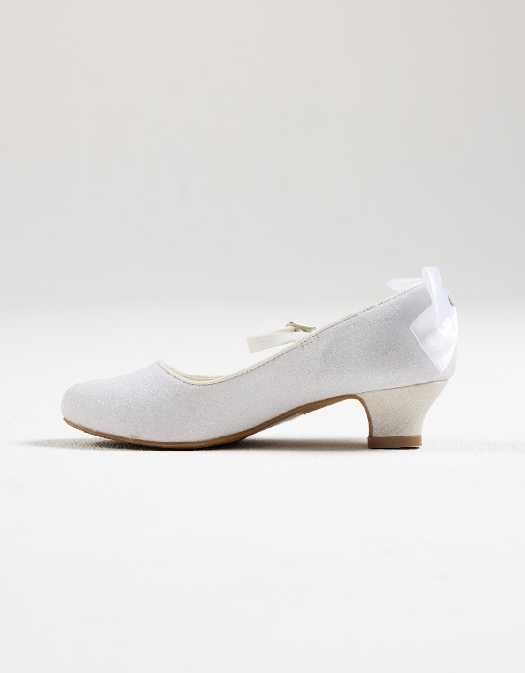 SALE SHOES Sweeties By Sweetie Pie Girls White Shoes:- SW6134 Heels