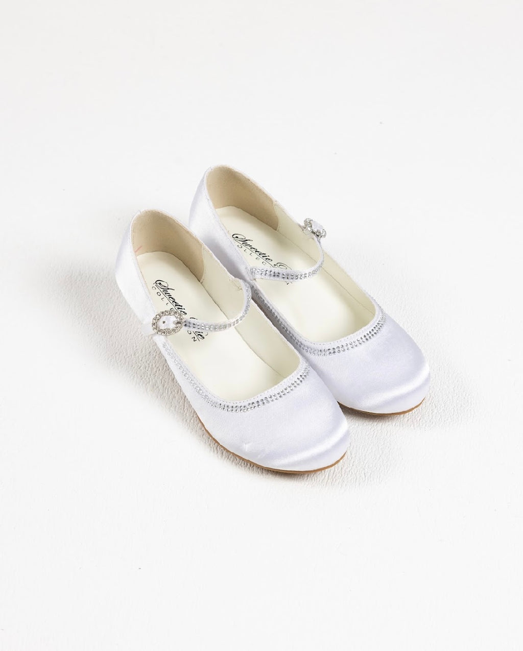 SALE SHOES Sweeties By Sweetie Pie Girls White Shoes:- SW6138 Heels