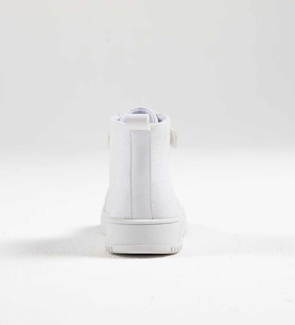 SALE SHOES Sweeties By Sweetie Pie Girls White Sneaker Shoes:- Sadie Flats