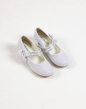 Load image into Gallery viewer, Sweeties By Sweetie Pie Girls White Shoes:- SW6137 Heels
