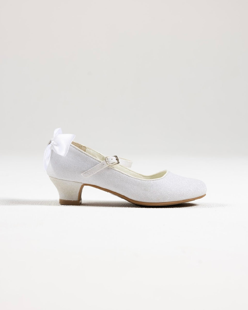 SALE SHOES Sweeties By Sweetie Pie Girls White Shoes:- SW6134 Heels