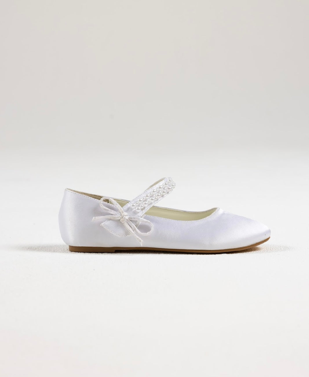 SALE SHOES Sweeties By Sweetie Pie Girls White Shoes:- SW6136 Flats