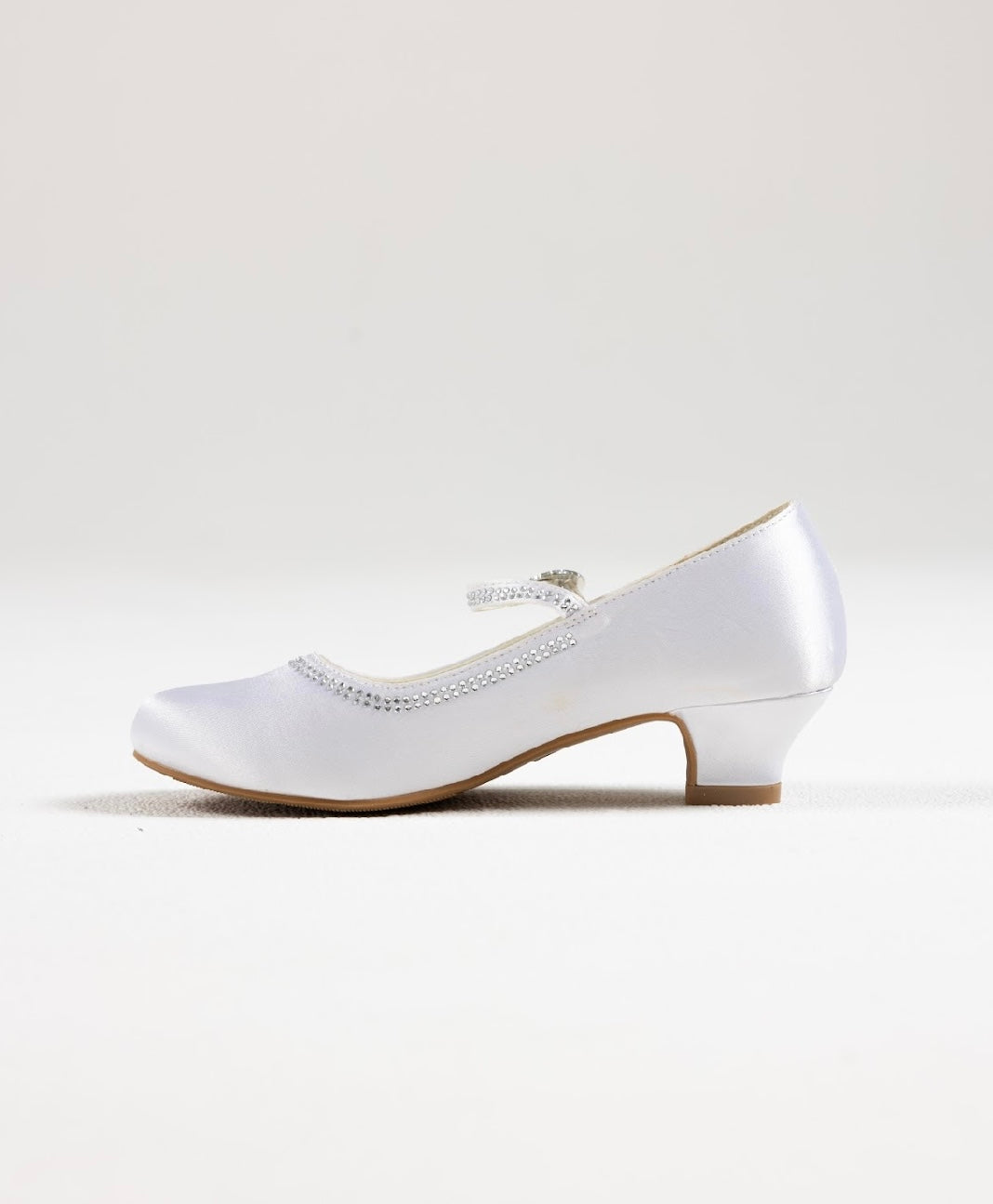 SALE SHOES Sweeties By Sweetie Pie Girls White Shoes:- SW6138 Heels