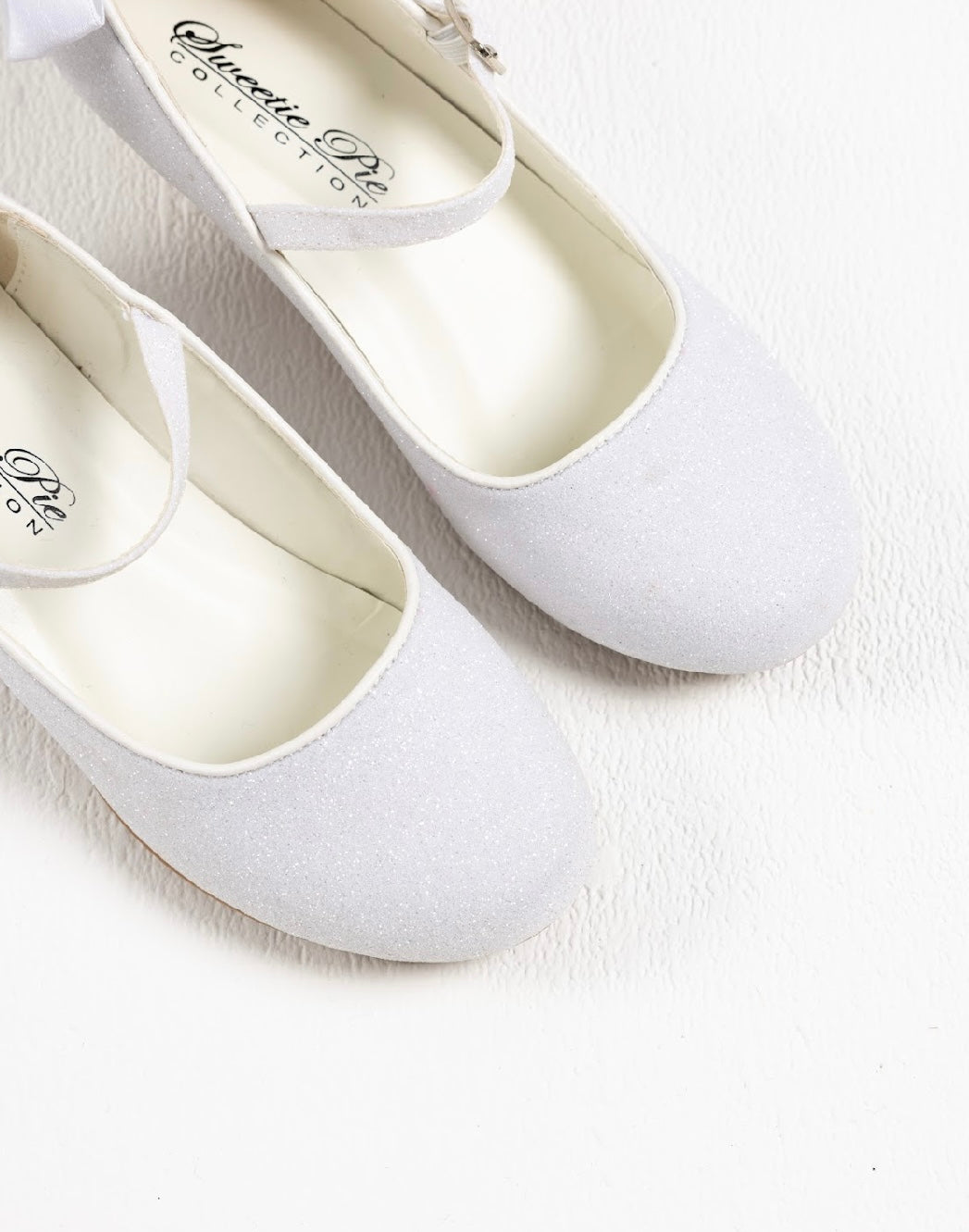 SALE SHOES Sweeties By Sweetie Pie Girls White Shoes:- SW6134 Heels