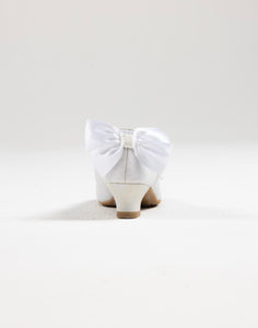 Sweeties By Sweetie Pie Girls White Shoes:- SW6134 Heels