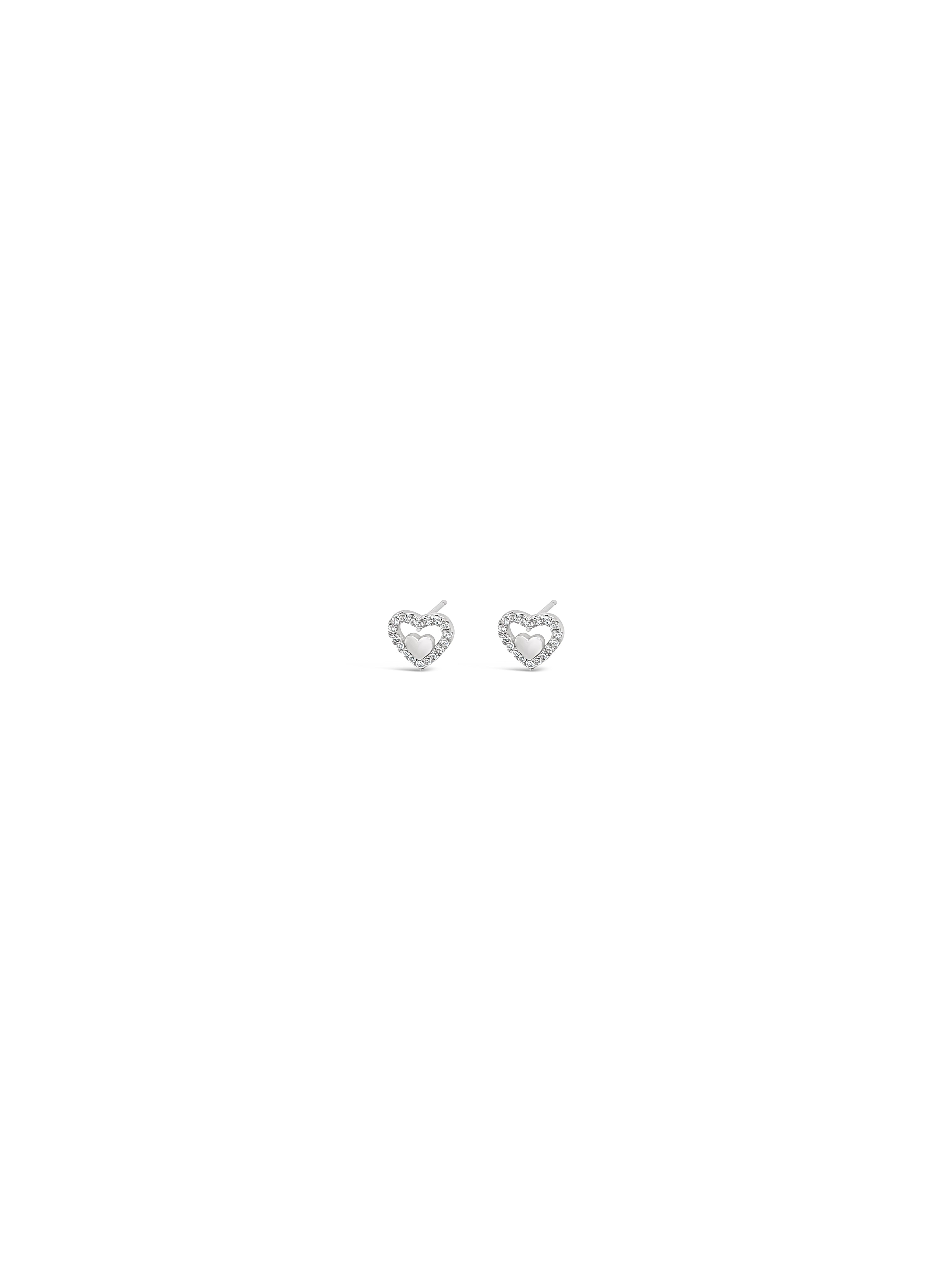 Absolute Jewellery Heart Earrings HCE435