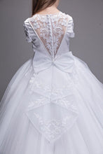 Load image into Gallery viewer, Paula&#39;s Communion Girls White Communion Dress:- PJ90
