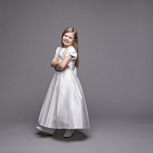 Load image into Gallery viewer, Paula&#39;s Communion Girls White Communion Dress:- PJ86
