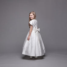 Load image into Gallery viewer, Paula&#39;s Communion Girls White Communion Dress:- PJ86

