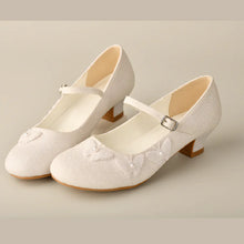 Load image into Gallery viewer, Sweeties By Sweetie Pie Girls White Shoes:- SW8215 Heels
