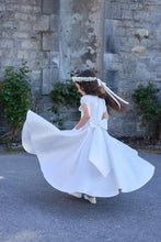Load image into Gallery viewer, Isabella Girls White Communion Dress:- IS26314
