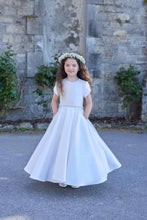 Load image into Gallery viewer, Isabella Girls White Communion Dress:- IS26314

