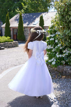 Load image into Gallery viewer, Isabella Girls White Communion Dress:- IS26372
