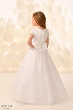 Load image into Gallery viewer, Linzi Jay Girls White Communion Dress:- Kennedy
