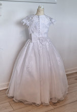 Load image into Gallery viewer, Rosa Bella By Sweetie Pie Girls White Communion Dress:- RB685
