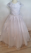 Load image into Gallery viewer, Rosa Bella By Sweetie Pie Girls White Communion Dress:- RB685
