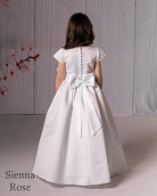 Load image into Gallery viewer, Sienna Rose By Sweetie Pie Girls White Communion Dress:- SR715
